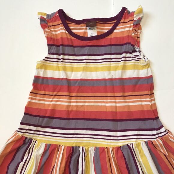 Tea Collection 100% Cotton Dress 18-24M - Picture 3 of 4